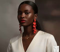 Vault Leaf Plated Earings