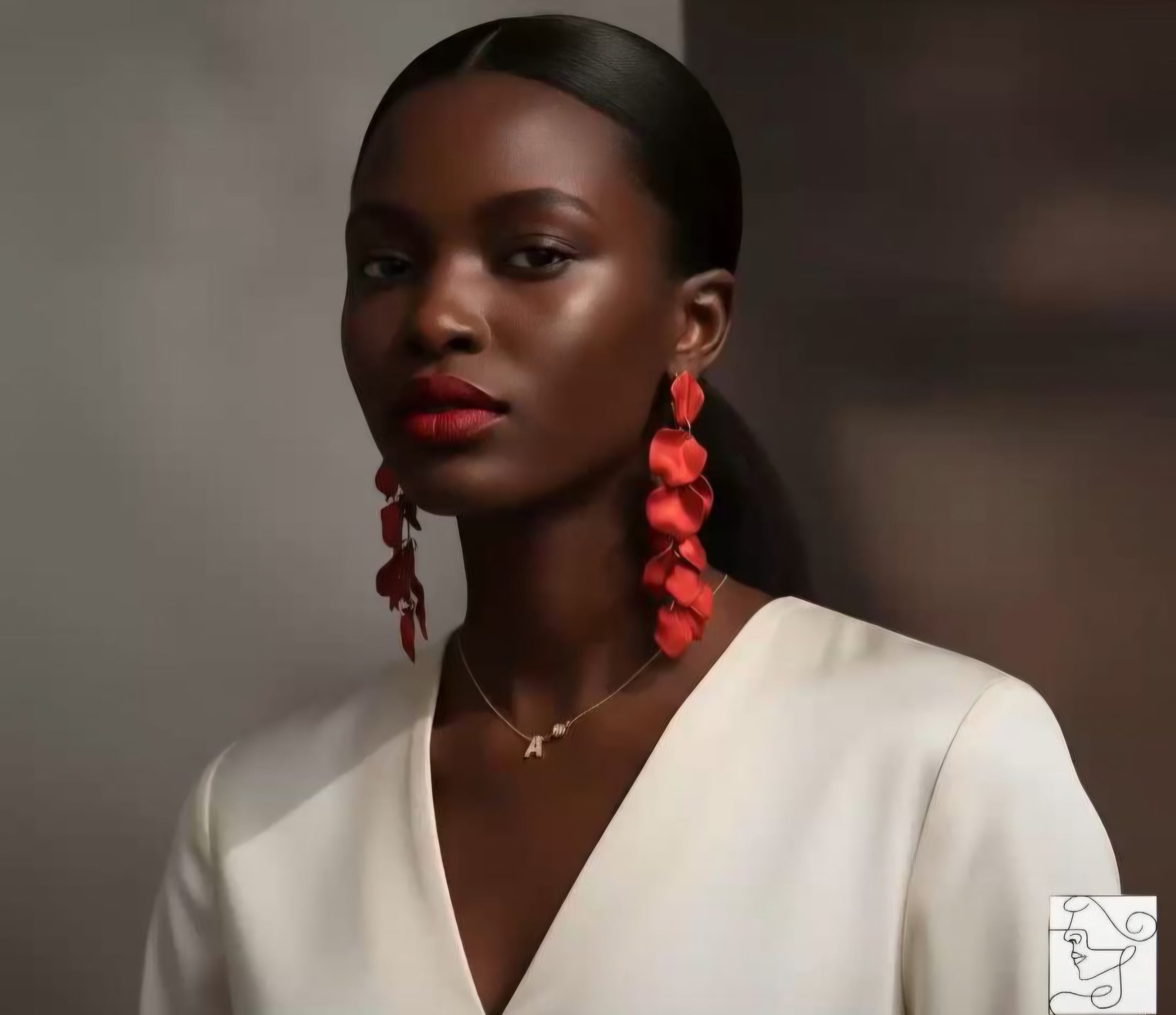 Vault Leaf Plated Earings