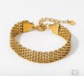 Golden Weave Bracelet