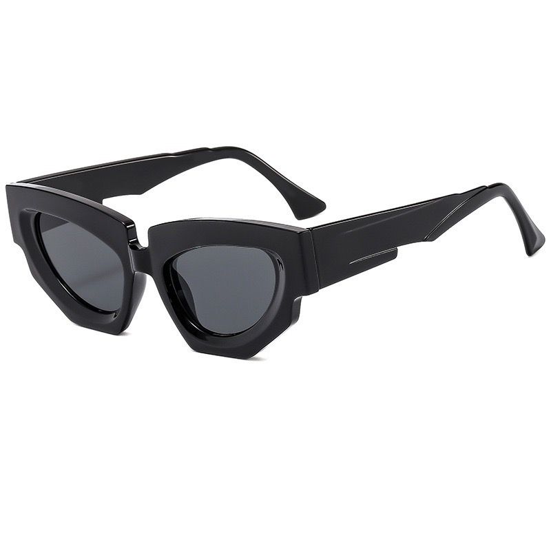Black Geo-Cat Shades