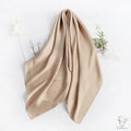 Champagne Satin Scarf